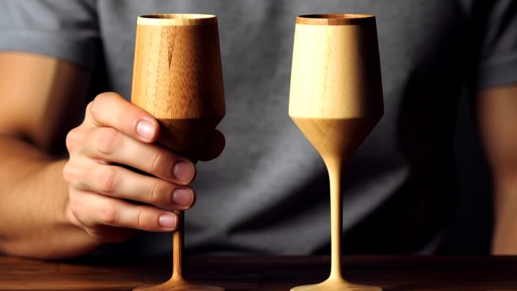 木のグラスイメージ