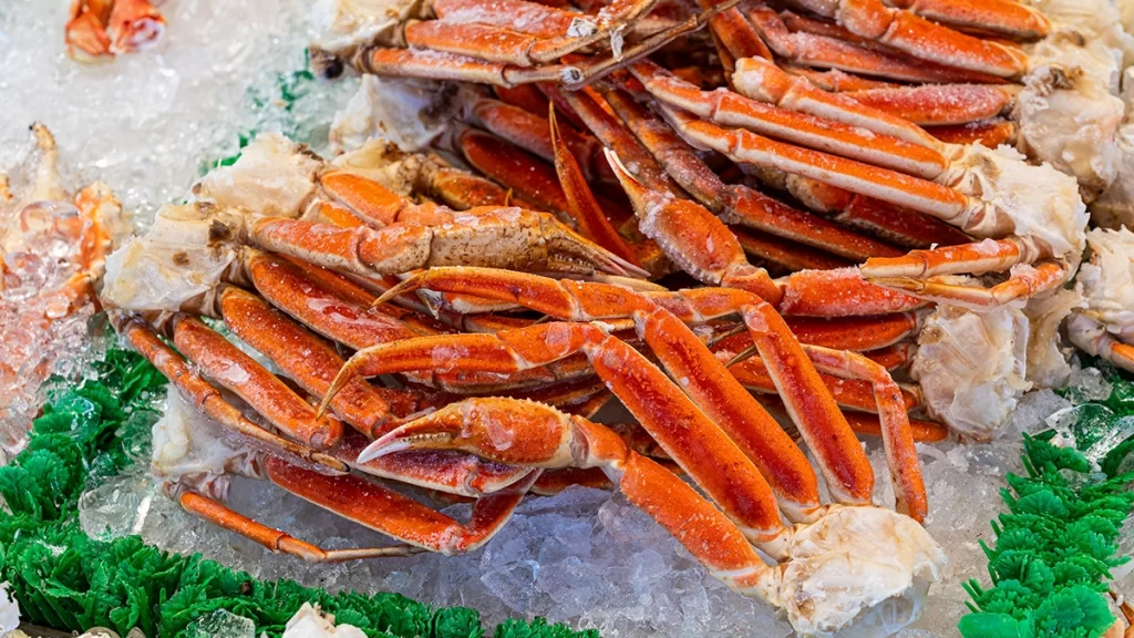 冷凍の蟹