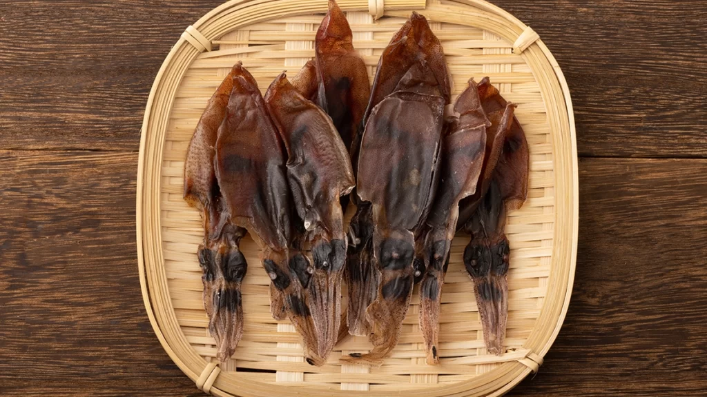 ホタルイカの干し